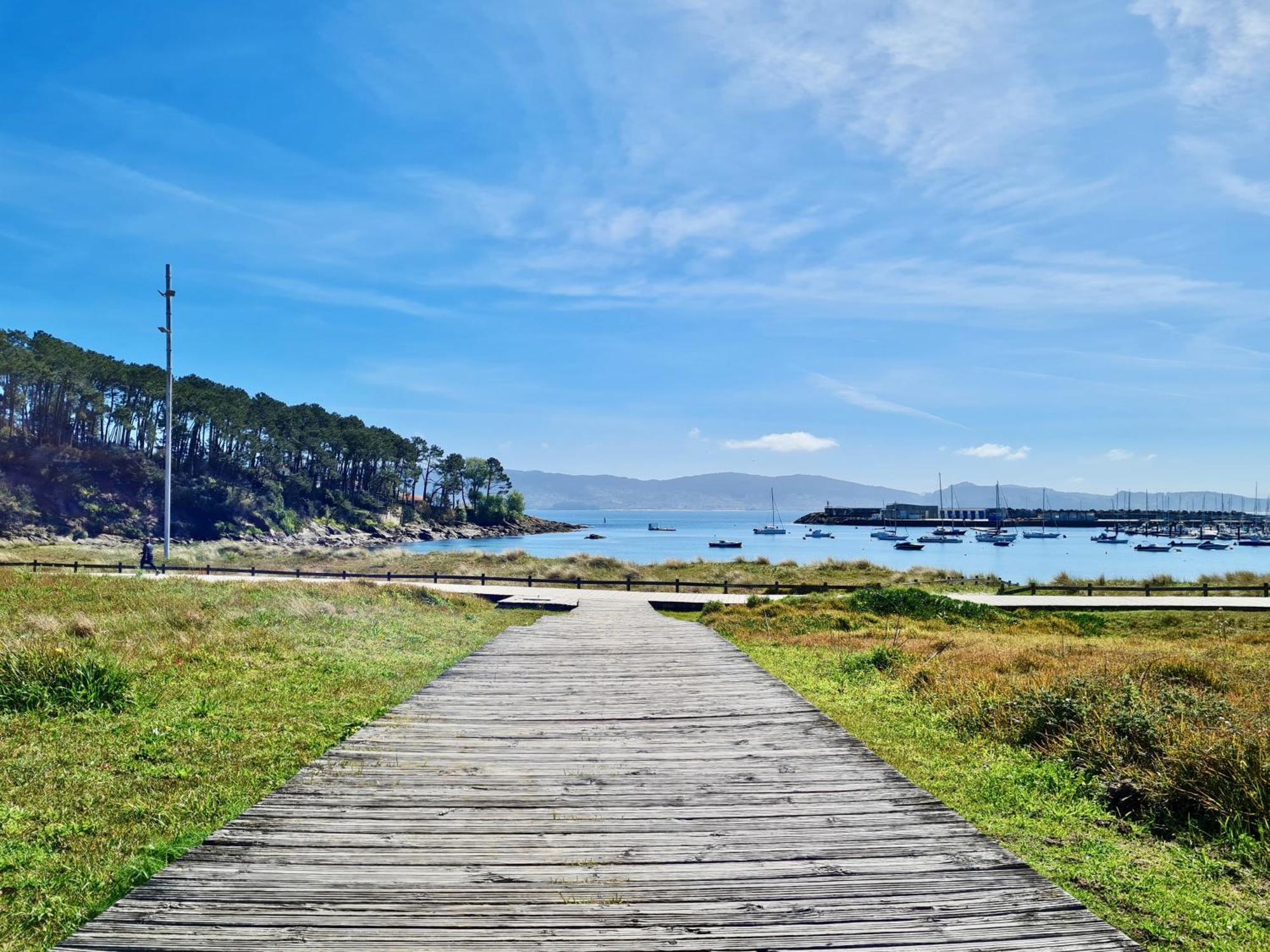 Apartamento En La Playa! Apartment Sanxenxo Luaran gambar